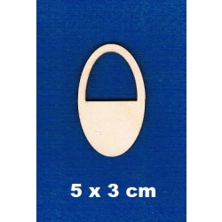 Zawieszka 5x3cm , haczyk do obrazka , ramki  / SKLEJKA #3mm / uchwyt do obrazka / zawieszka drewniana, zawieszka ze sklejki #3mm